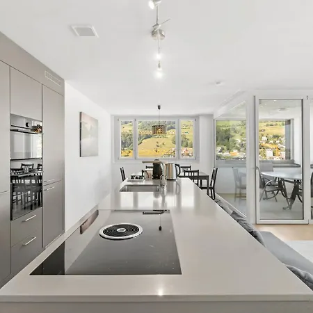 Two Bedroom Apartment With Pilatus View Near Lucerne-3
