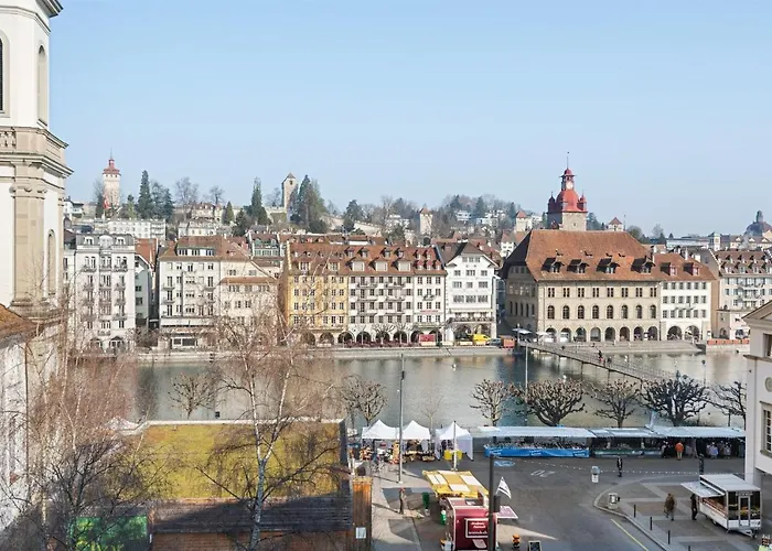 Haustierfreundliches Ferienwohnung Lu_Hirsch Luzern